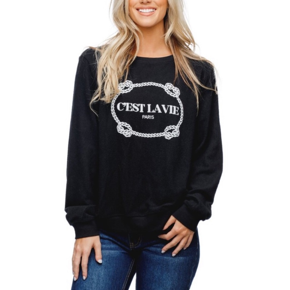Buddy love Ringo graphic sweater Cest La Vie